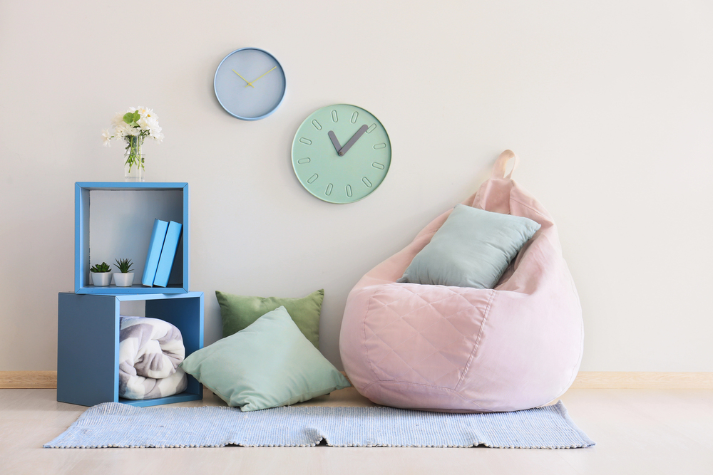 cute reading corner